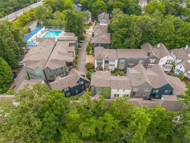 This exquisite 2BR/2.5BA townhome in Atlanta's sought-after Lake on Candler Park Golf Course in Georgia - for sale on GolfHomes.com, golf home, golf lot