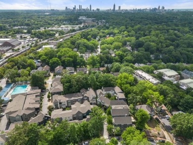 This exquisite 2BR/2.5BA townhome in Atlanta's sought-after Lake on Candler Park Golf Course in Georgia - for sale on GolfHomes.com, golf home, golf lot