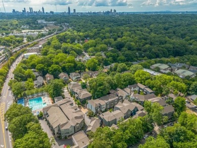This exquisite 2BR/2.5BA townhome in Atlanta's sought-after Lake on Candler Park Golf Course in Georgia - for sale on GolfHomes.com, golf home, golf lot