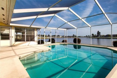 Lakefront Living with Private Pool in a Peaceful 55+ Community on North Lakes Golf Course in Florida - for sale on GolfHomes.com, golf home, golf lot