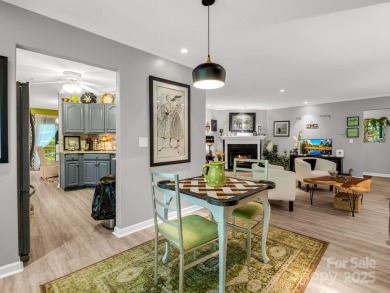Move-in ready w/many updates, low maintenance yard & seasonal on Rumbling Bald Resort on Lake Lure in North Carolina - for sale on GolfHomes.com, golf home, golf lot