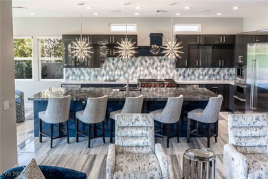 Unobstructed golf course & mountain views define this reimagined on Red Rock Country Club in Nevada - for sale on GolfHomes.com, golf home, golf lot