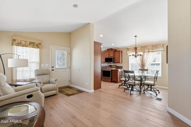 Located behind the guarded entrance of Pueblo El Mirage RV on Pueblo Golf Course in Arizona - for sale on GolfHomes.com, golf home, golf lot