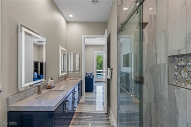 Unobstructed golf course & mountain views define this reimagined on Red Rock Country Club in Nevada - for sale on GolfHomes.com, golf home, golf lot