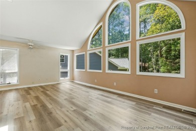 Charming home located in the gated and golf community of on Carolina Trace Country Club in North Carolina - for sale on GolfHomes.com, golf home, golf lot
