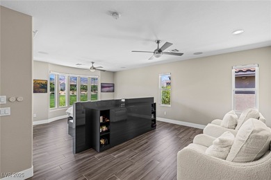 Unobstructed golf course & mountain views define this reimagined on Red Rock Country Club in Nevada - for sale on GolfHomes.com, golf home, golf lot