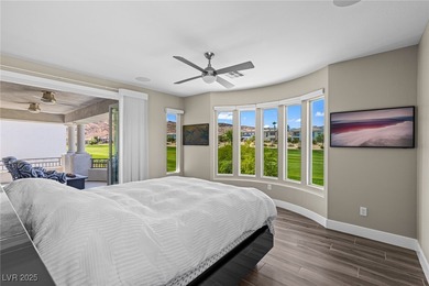 Unobstructed golf course & mountain views define this reimagined on Red Rock Country Club in Nevada - for sale on GolfHomes.com, golf home, golf lot