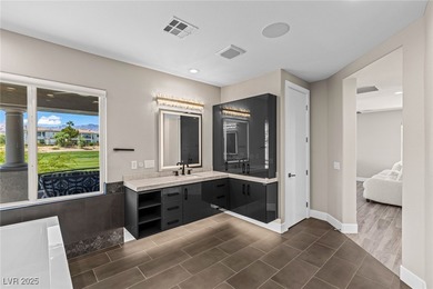 Unobstructed golf course & mountain views define this reimagined on Red Rock Country Club in Nevada - for sale on GolfHomes.com, golf home, golf lot