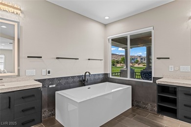 Unobstructed golf course & mountain views define this reimagined on Red Rock Country Club in Nevada - for sale on GolfHomes.com, golf home, golf lot