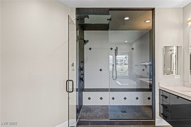 Unobstructed golf course & mountain views define this reimagined on Red Rock Country Club in Nevada - for sale on GolfHomes.com, golf home, golf lot