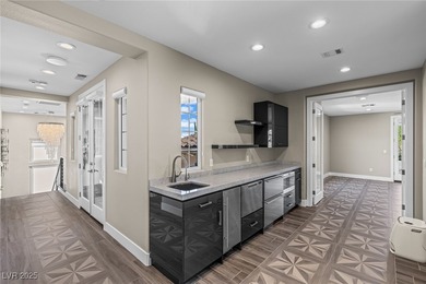 Unobstructed golf course & mountain views define this reimagined on Red Rock Country Club in Nevada - for sale on GolfHomes.com, golf home, golf lot