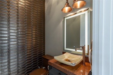 Unobstructed golf course & mountain views define this reimagined on Red Rock Country Club in Nevada - for sale on GolfHomes.com, golf home, golf lot