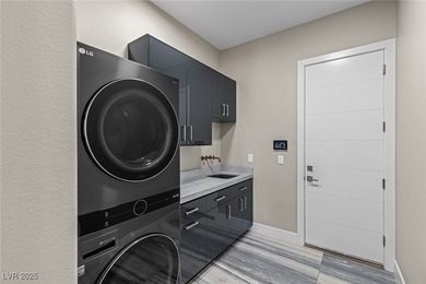 Unobstructed golf course & mountain views define this reimagined on Red Rock Country Club in Nevada - for sale on GolfHomes.com, golf home, golf lot