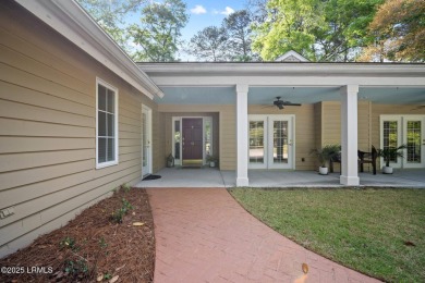 This southern front porch welcomes you! Rose Hill residence on Rose Hill Golf Club in South Carolina - for sale on GolfHomes.com, golf home, golf lot