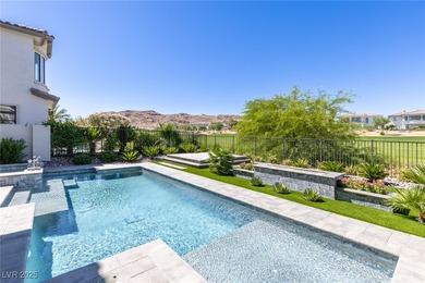 Unobstructed golf course & mountain views define this reimagined on Red Rock Country Club in Nevada - for sale on GolfHomes.com, golf home, golf lot
