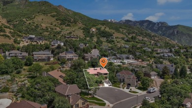 This captivating home is nestled in a quiet cul de sac within a on Old Mill Golf Course in Utah - for sale on GolfHomes.com, golf home, golf lot