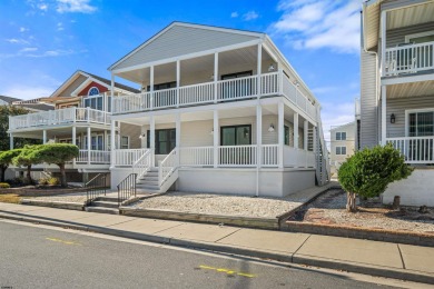 This beautifully renovated 6 bedroom 4 bath modern chic duplex on Ocean City Muni Golf Course in New Jersey - for sale on GolfHomes.com, golf home, golf lot