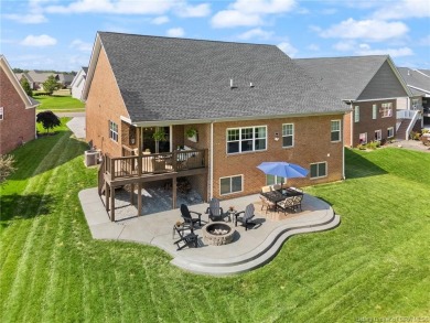 Fabulous & this home with a 3 car garage has it all!  4 BR 3 on Champions Pointe Golf Course in Indiana - for sale on GolfHomes.com, golf home, golf lot
