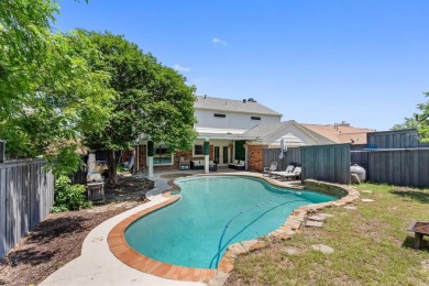 This splendid two-story home boasts four bedrooms and two and a on Los Rios Country Club in Texas - for sale on GolfHomes.com, golf home, golf lot