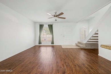 Discover this charming two-story townhome in the highly on Arizona Grand Resort Golf Course in Arizona - for sale on GolfHomes.com, golf home, golf lot