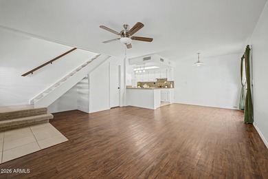 Discover this charming two-story townhome in the highly on Arizona Grand Resort Golf Course in Arizona - for sale on GolfHomes.com, golf home, golf lot