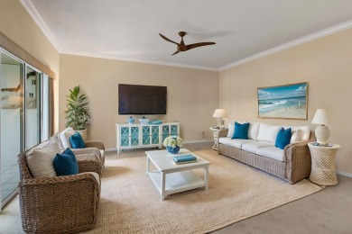 Step into this beautifully maintained multi-level 2-bedroom, 2 on Jupiter Dunes Golf Course in Florida - for sale on GolfHomes.com, golf home, golf lot