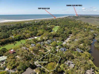 Privacy abounds in this section of the desirable resort on Ocean Point Golf Links in South Carolina - for sale on GolfHomes.com, golf home, golf lot
