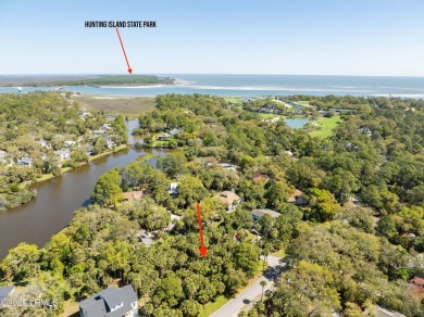 Privacy abounds in this section of the desirable resort on Ocean Point Golf Links in South Carolina - for sale on GolfHomes.com, golf home, golf lot