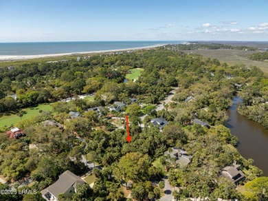 Privacy abounds in this section of the desirable resort on Ocean Point Golf Links in South Carolina - for sale on GolfHomes.com, golf home, golf lot