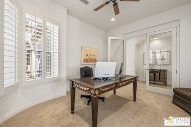 South-facing views and resort-style living come together in this on Mission Hills Golf Club in California - for sale on GolfHomes.com, golf home, golf lot