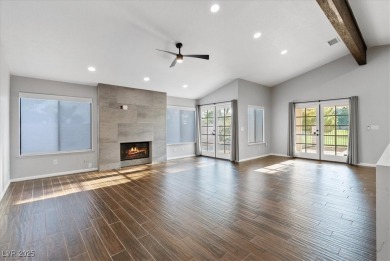 Discover comfortable elegance in the highly sought-after Painted on Painted Desert Golf Club in Nevada - for sale on GolfHomes.com, golf home, golf lot