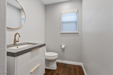 Discover comfortable elegance in the highly sought-after Painted on Painted Desert Golf Club in Nevada - for sale on GolfHomes.com, golf home, golf lot