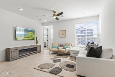 Fabulous first-floor resort style living abounds as this Villa on Sterling Grove Golf & Country Club in Arizona - for sale on GolfHomes.com, golf home, golf lot