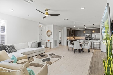 Fabulous first-floor resort style living abounds as this Villa on Sterling Grove Golf & Country Club in Arizona - for sale on GolfHomes.com, golf home, golf lot