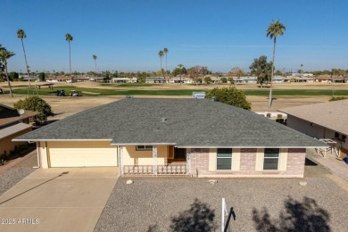 LOOKING FOR A 3 BEDROOM 2 BATH HOME ON THE GOLF COURSE? THIS on Sun City Lakes West and East in Arizona - for sale on GolfHomes.com, golf home, golf lot