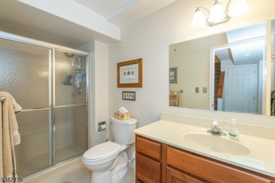 Freshly painted 3-bedroom, den & 3-bath end-unit townhouse on Panther Valley Golf and Country Club in New Jersey - for sale on GolfHomes.com, golf home, golf lot
