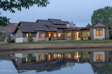 Experience Colorado mountain living in this brand new, luxurious on Aspen Glen Club in Colorado - for sale on GolfHomes.com, golf home, golf lot