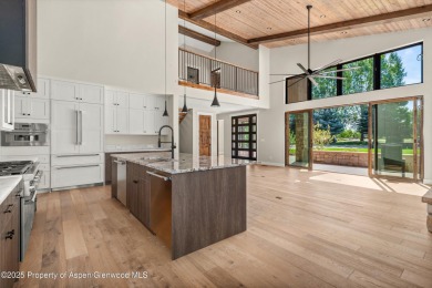 Experience Colorado mountain living in this brand new, luxurious on Aspen Glen Club in Colorado - for sale on GolfHomes.com, golf home, golf lot