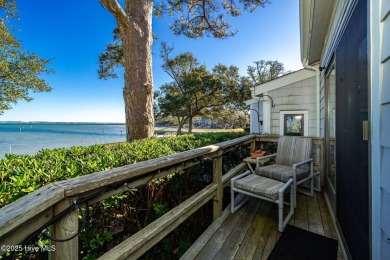 Direct SOUNDFRONT 3-bedroom, 2.5-bath condo in Beacon's Reach is on The Country Club of the Crystal Coast in North Carolina - for sale on GolfHomes.com, golf home, golf lot