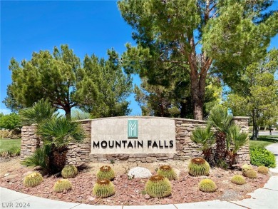 SOLAR PAID IN FULL, JUST INSTALLED IN 2022! Enjoy efficiency and on Mountain Falls Golf Course in Nevada - for sale on GolfHomes.com, golf home, golf lot