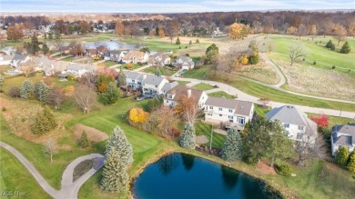 Live the dream of a home on the green in this contemporary on Pine Ridge Country Club in Ohio - for sale on GolfHomes.com, golf home, golf lot