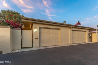 Welcome to this charming single-level attached home in Sun City on Sun City Lakes West and East in Arizona - for sale on GolfHomes.com, golf home, golf lot