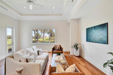Built in 2020, this beautifully appointed home overlooks the on Orchid Island Golf and Beach Club in Florida - for sale on GolfHomes.com, golf home, golf lot