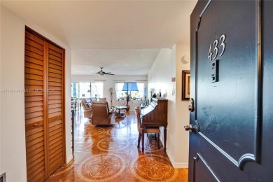 Step into this fully furnished two bedroom apartment just on The Diplomat Golf Resort and Spa in Florida - for sale on GolfHomes.com, golf home, golf lot