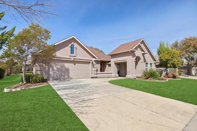 Discover this beautifully maintained single-story home tucked on Wildhorse Golf Club of Robson Ranch in Texas - for sale on GolfHomes.com, golf home, golf lot