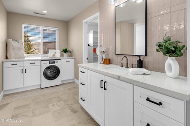 Welcome to 3149 Gladiola Court, a stunning two-story custom home on The Resort At Red Hawk  in Nevada - for sale on GolfHomes.com, golf home, golf lot