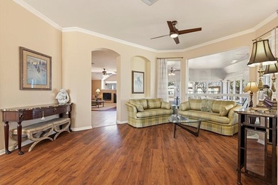 Discover this beautifully maintained single-story home tucked on Wildhorse Golf Club of Robson Ranch in Texas - for sale on GolfHomes.com, golf home, golf lot