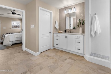 Welcome to 3149 Gladiola Court, a stunning two-story custom home on The Resort At Red Hawk  in Nevada - for sale on GolfHomes.com, golf home, golf lot