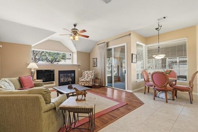 Discover this beautifully maintained single-story home tucked on Wildhorse Golf Club of Robson Ranch in Texas - for sale on GolfHomes.com, golf home, golf lot