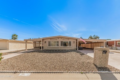 NEW PLUMBING THROUGHOUT- AC 3 YEARS OLD-GAS STOVE-OPEN SPACIOUS on Sun Lakes Country Club in Arizona - for sale on GolfHomes.com, golf home, golf lot